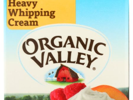 CREAM ORGANIC VALLEY HEAVY WHIPPING PINT UHT   16 OZ   093966000283 Hot on Sale