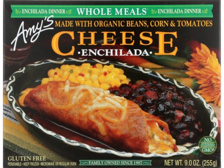 ENTREE CHEESE ENCHILADA MEAL ORGANIC GF AMY S   9 OZ  042272000579 Online Hot Sale