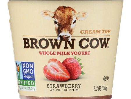 YOGURT BROWN COW STRAWBERRY CREAM    5.3 OZ   088194703174 Supply