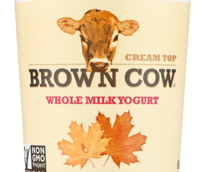 YOGURT BROWN COW MAPLE CREAM   32 OZ   088194340621 Fashion