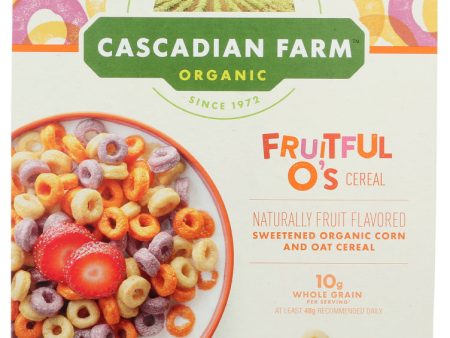 CEREAL Cascadian Farm Organic Fruitful O s 10.2 OZ   21908455532 Online Hot Sale