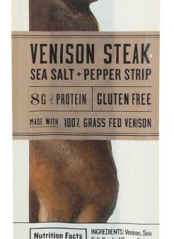 MEAT STRIP EPIC VENISON SALT&PEPPER   .8 OZ   732153015944 on Sale