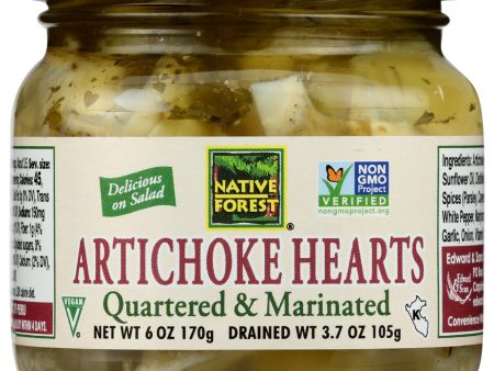 ARTICHOKE NATURAL FOREST HEARTS MARINATED   6.5 OZ   43182008945 Online Sale