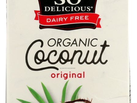 COCONUT MILK SO DELICIOUS PLAIN   64 OZ   744473912100 on Sale