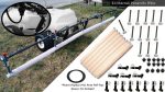 Sprayer Boom Weed Wiper Kits - Drift Free (up to 100ft) - Smucker MFG Supply