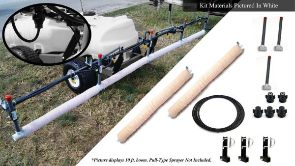 Sprayer Boom Weed Wiper Kits - Drift Free (up to 100ft) - Smucker MFG Supply