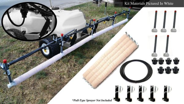 Sprayer Boom Weed Wiper Kits - Drift Free (up to 100ft) - Smucker MFG Supply