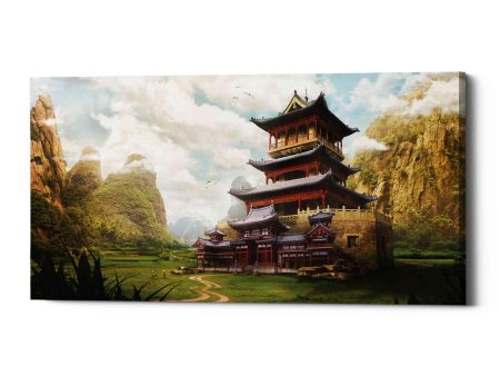 Hidden Temple  by Jonathan Lam, Giclee Canvas Wall Art Supply