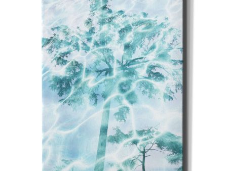 Cyan Tree 1  by Irena Orlov, Canvas Wall Art on Sale