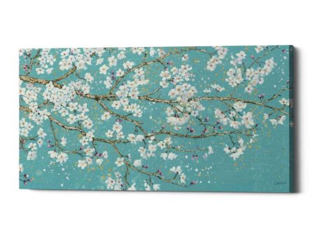 April Breeze I TEAL  by James Wiens, Canvas Wall Art Sale