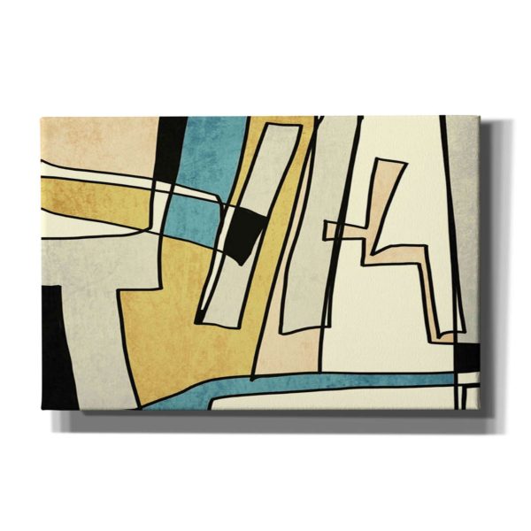 Abstract Line Art 28  by Irena Orlov, Canvas Wall Art Fashion