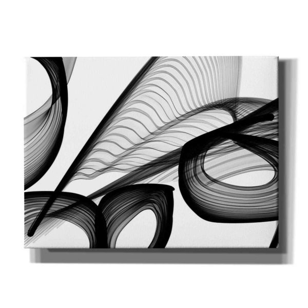 Abstract Black and White 22-21  by Irena Orlov, Canvas Wall Art Hot on Sale