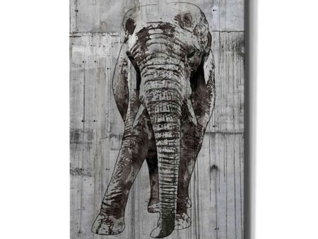 ELEPHANT Portrait  by Irena Orlov, Canvas Wall Art Online